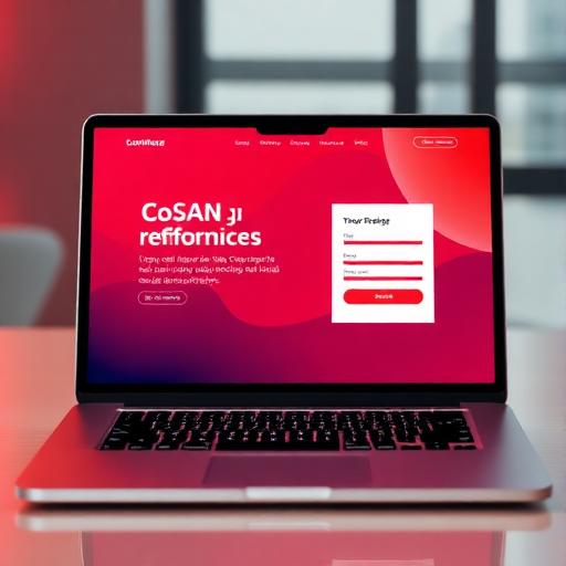 Landing page moderna